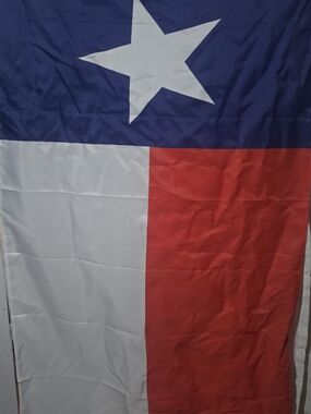 Large Texas Lone Star Flag - Red White Blue